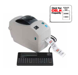 Service Reminder Stickers